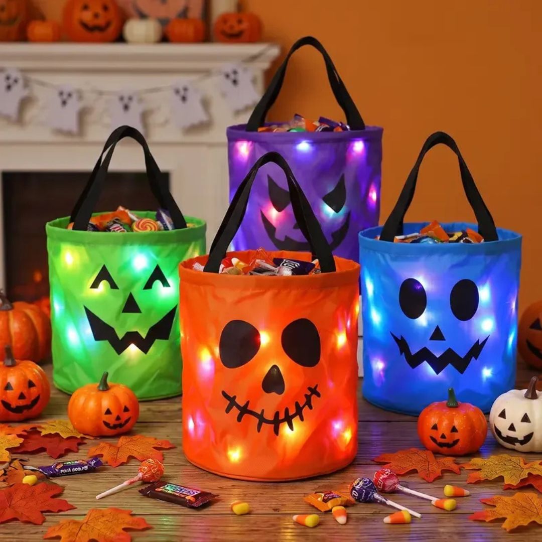 GlowTreat - Light-Up Halloween Candy Bag