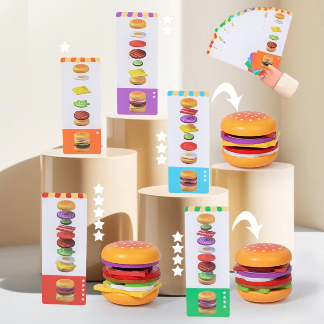 BurgerBuddy - Stack & Match Burger Game
