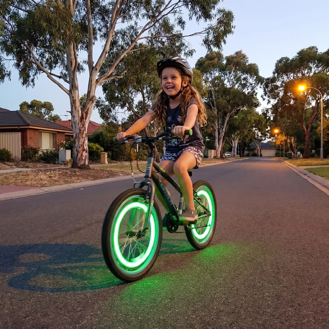 GlowRider - Kids LED Bicycle Wheel Lights