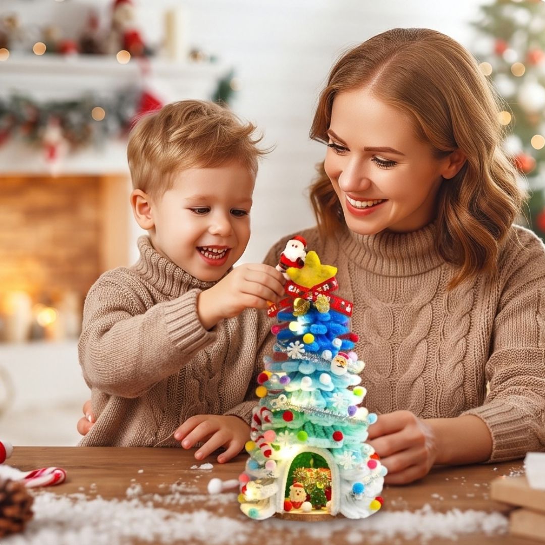 MerryMakers - DIY Light-Up Christmas Tree House