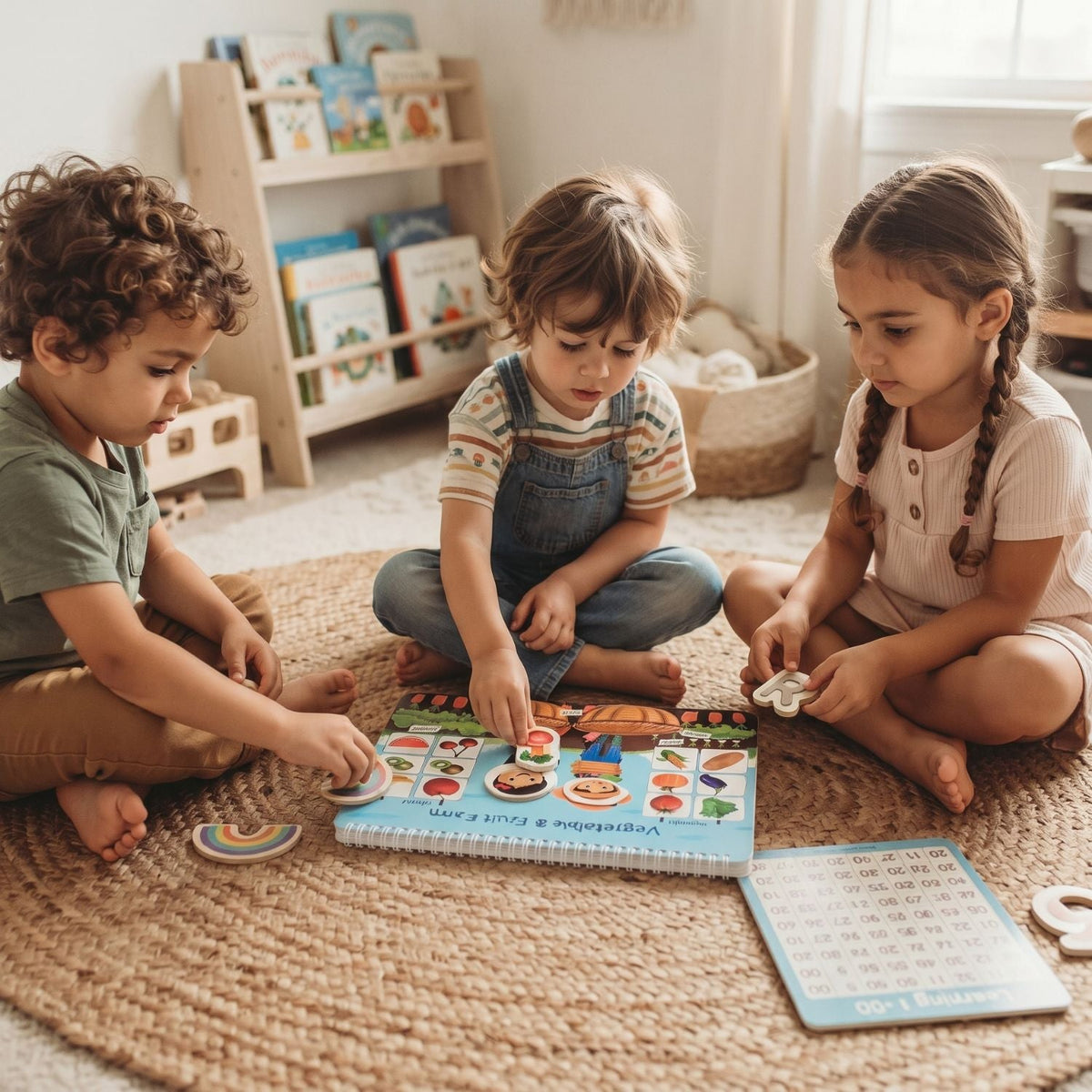 BusyLearner - 12-in-1 Montessori Learning Book