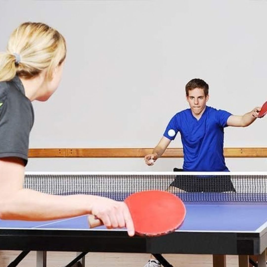 PaddlePop - Portable Retractable Net Game Set