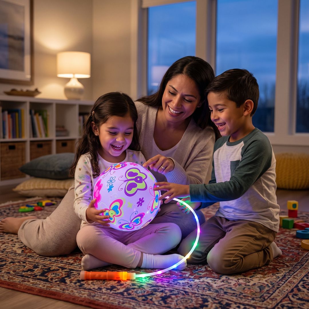 FlashBall - Colourful LED Light-Up Ball