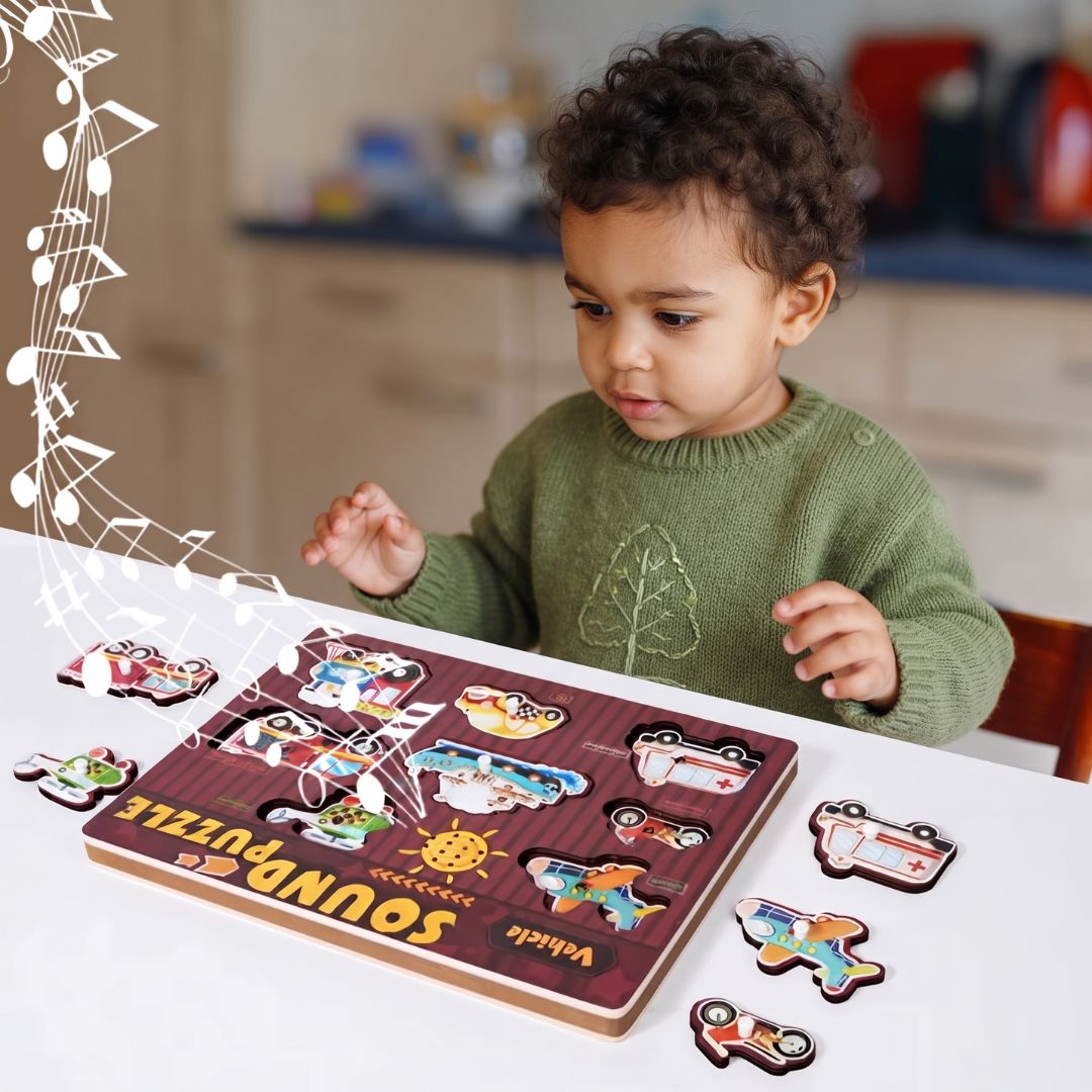 SoundMatch - Interactive Wooden Sound Puzzle