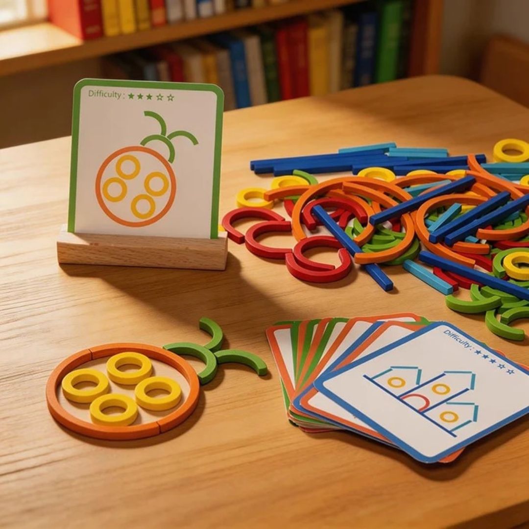 CleverSticks - Kids' Build & Learn Activity Set