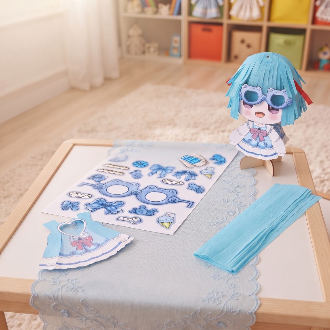 LittleStylist - DIY Hair Styling Sticker Kit