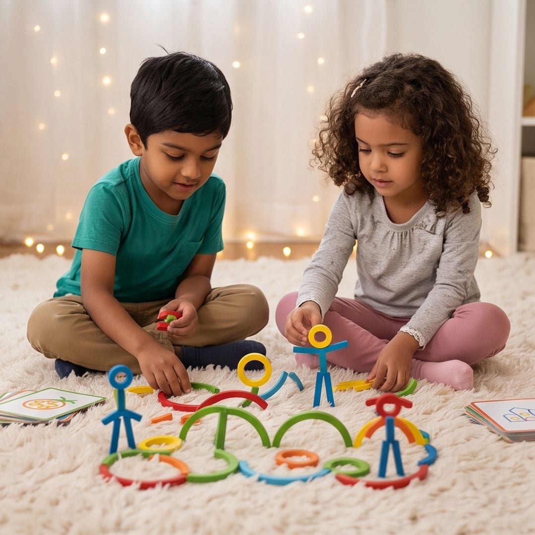 CleverSticks - Kids' Build & Learn Activity Set