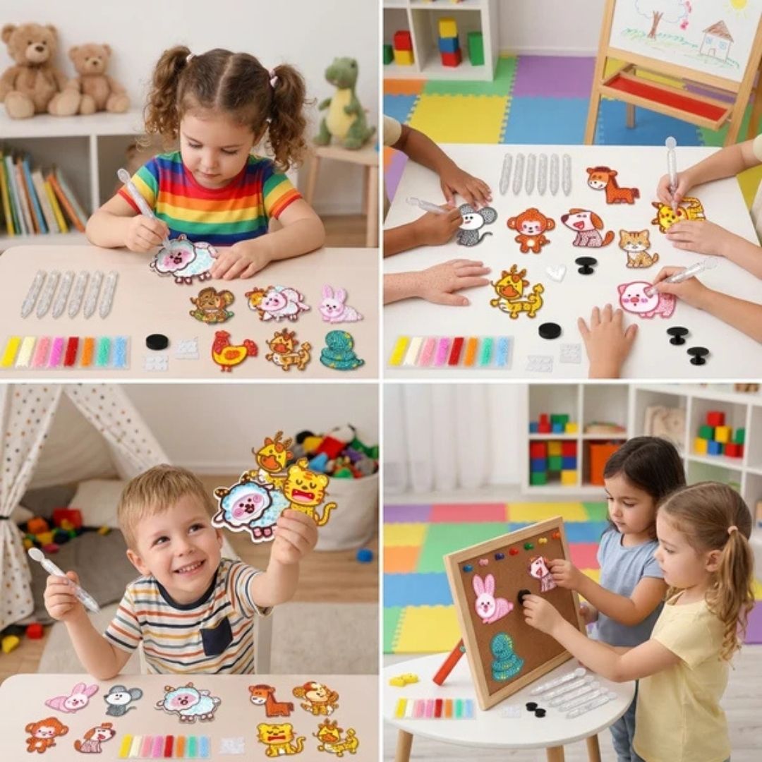 DotCraft - DIY Bead Sticker Art Kit