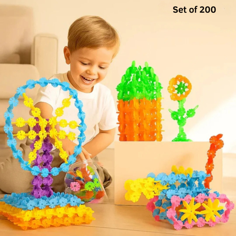 Montessori Flakes Building Blocks