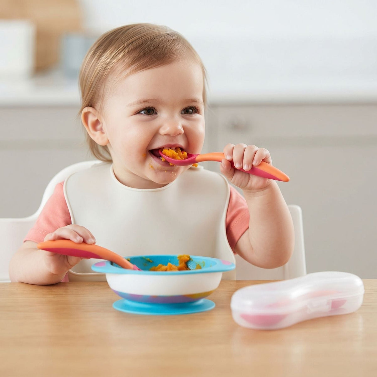 EasyScoop - Curved Baby Training Spoon