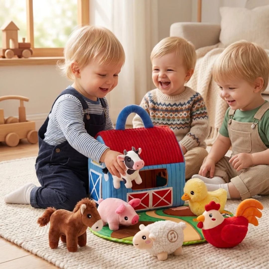 FarmBuddies - Interactive Musical Plush Barn