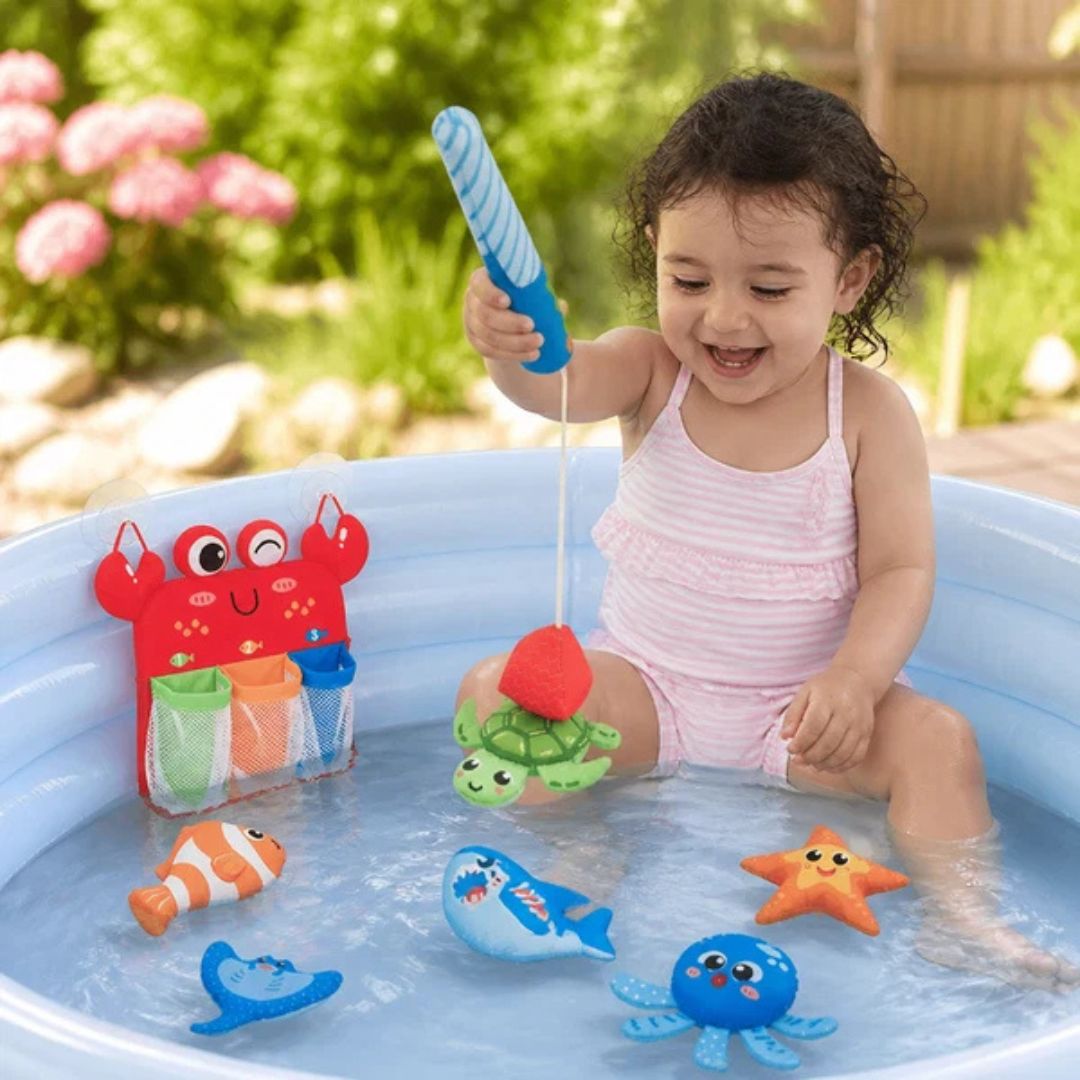 SplashCatch - Magnetic Fishing Bath Toy for Kids