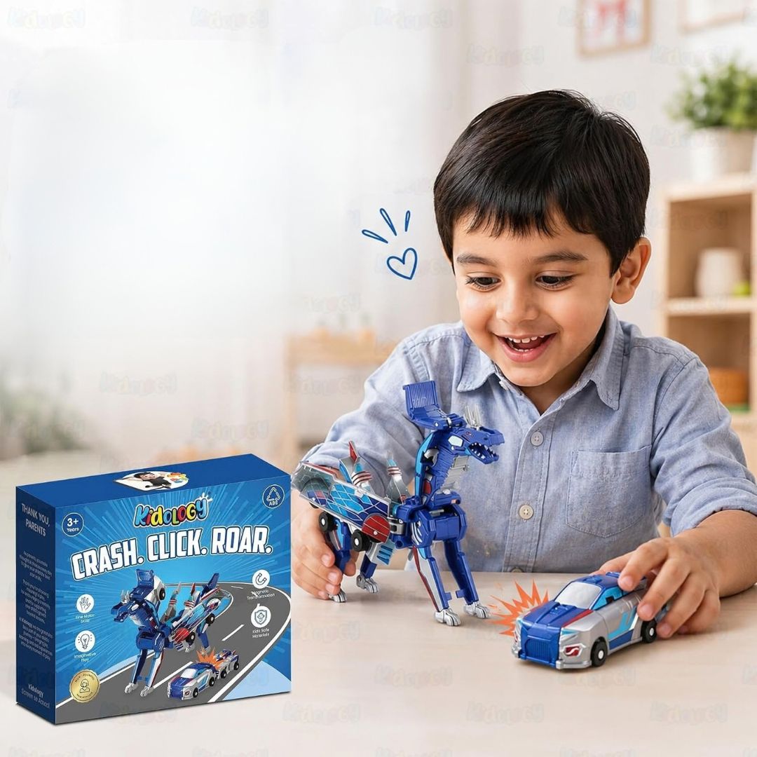 RexRacer - Transforming Dinosaur Car