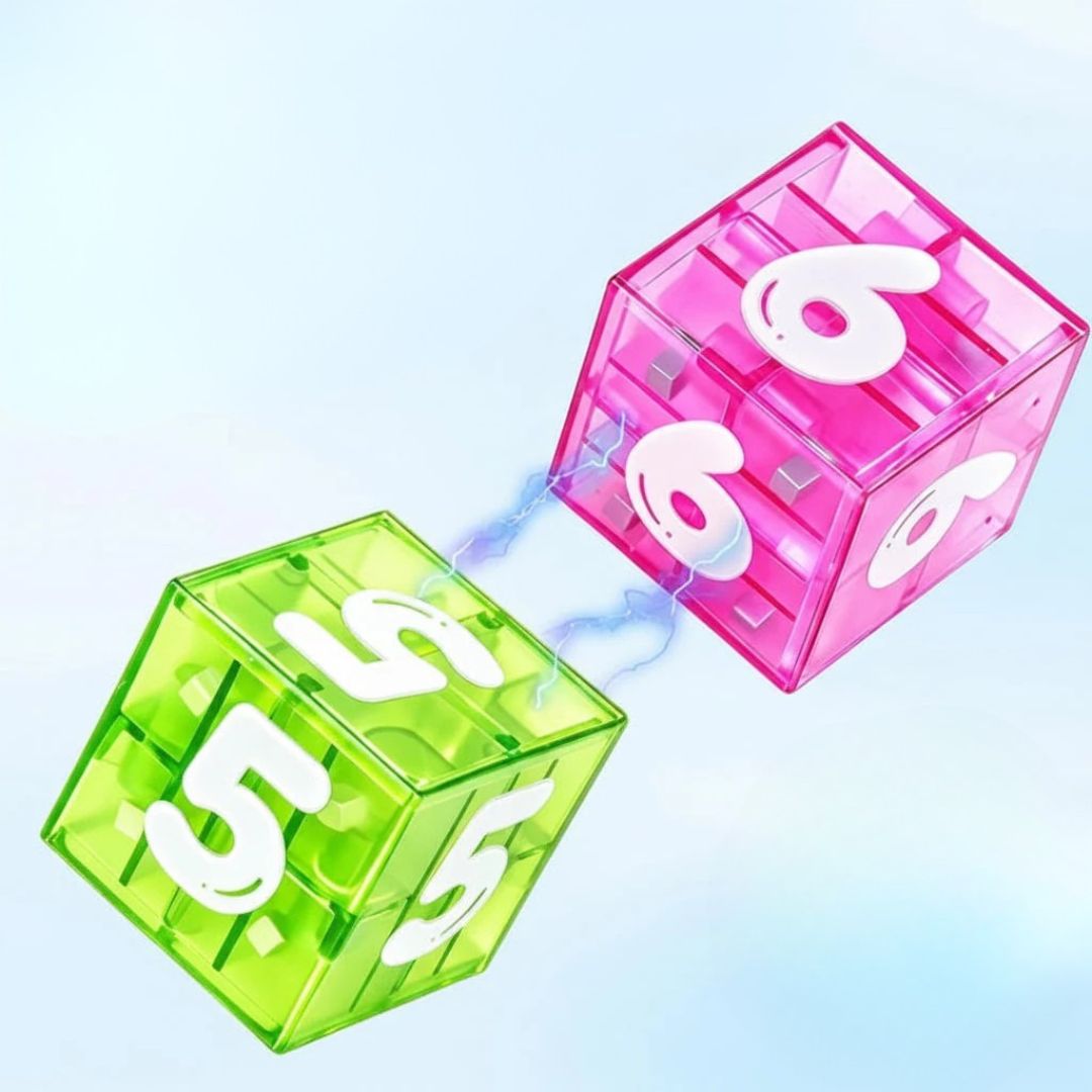 LearnCubes - Magnetic Letters & Numbers Learning Set for Kids
