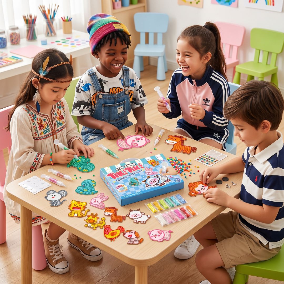 DotCraft - DIY Bead Sticker Art Kit