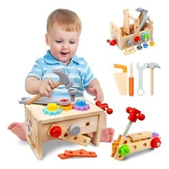 Carpenter's tool set for little builders