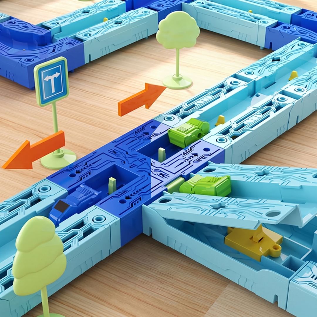 GravityRacer - Build & Race Adventure Set