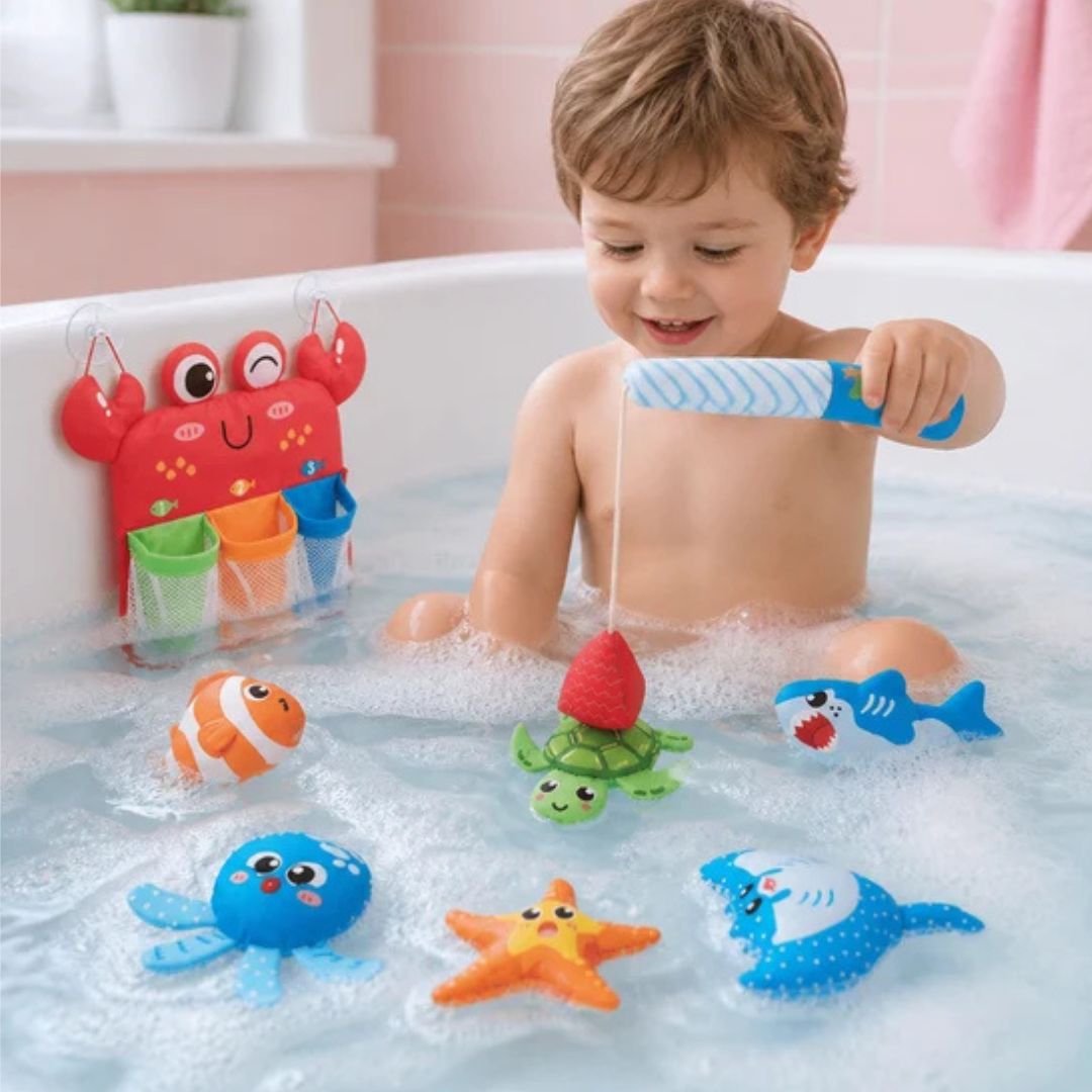SplashCatch - Magnetic Fishing Bath Toy for Kids