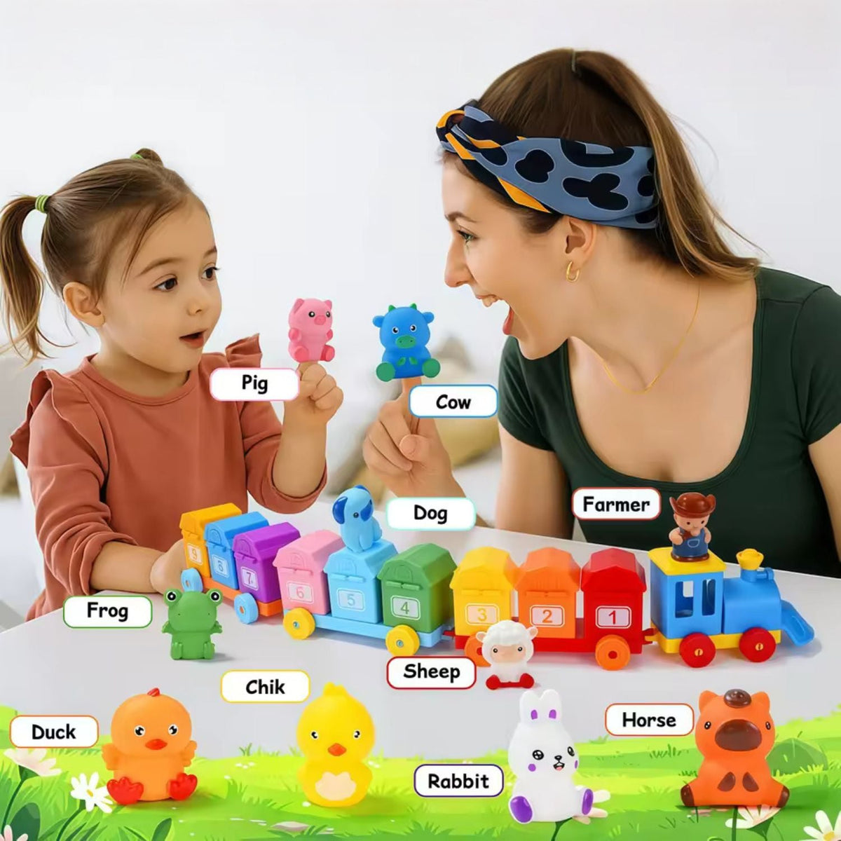 NumberExpress - Kids' Learning & Matching Train