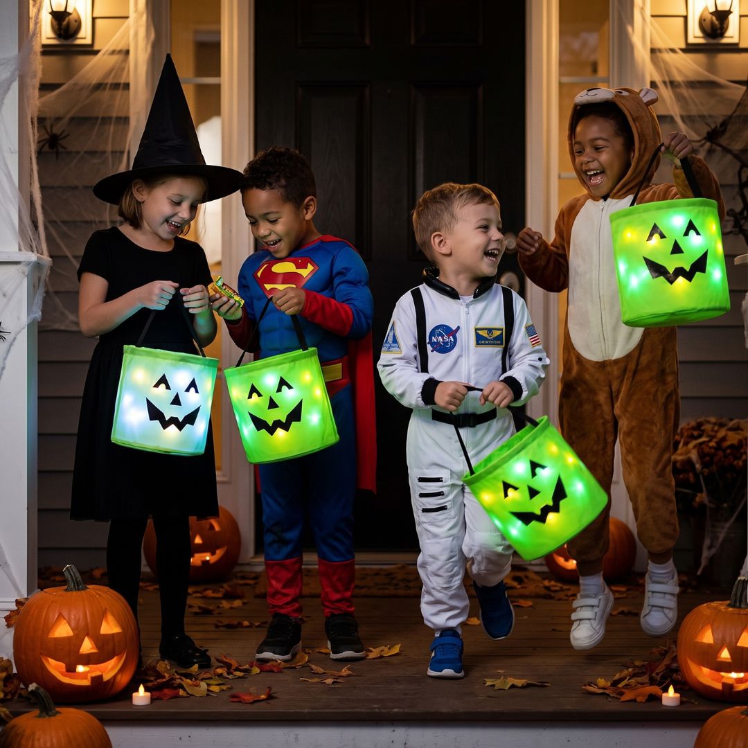 GlowTreat - Light-Up Halloween Candy Bag
