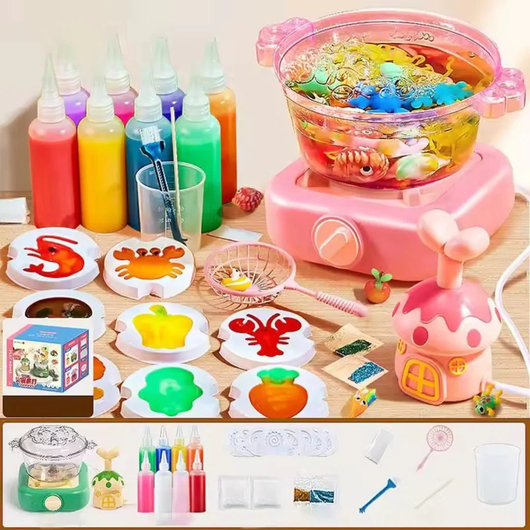 3D cooking set for creating unique figures