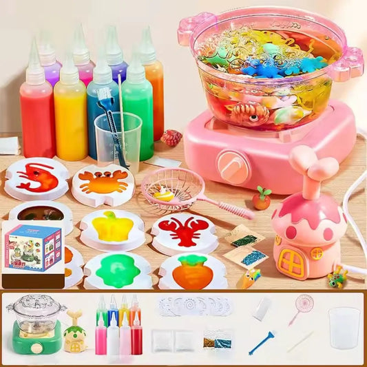 3D cooking set for creating unique figures