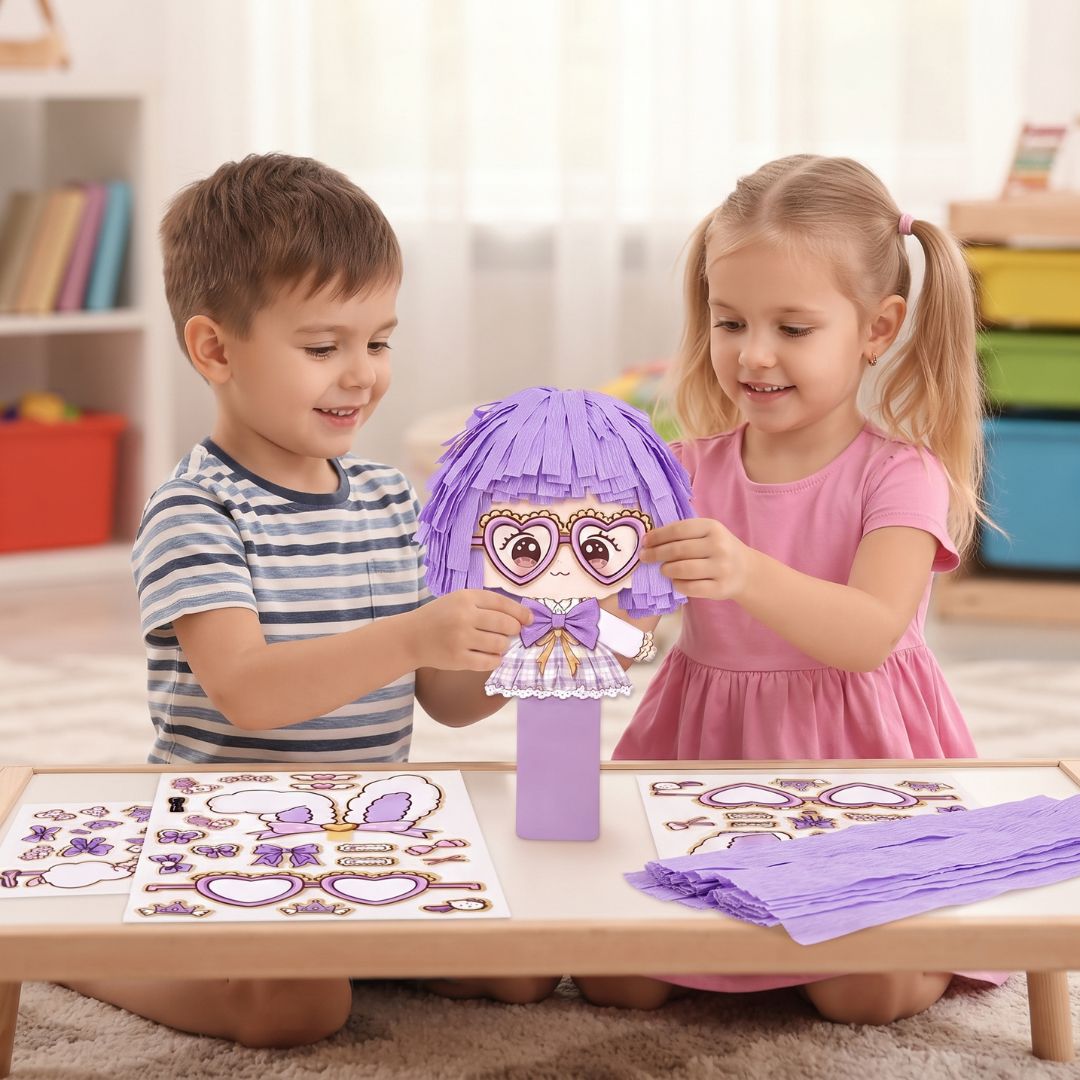 LittleStylist - DIY Hair Styling Sticker Kit