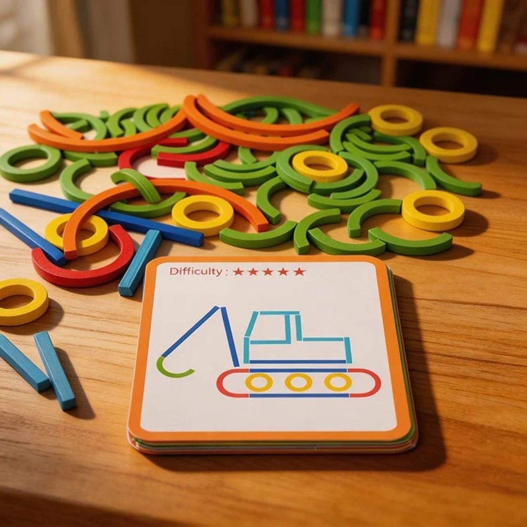 CleverSticks - Kids' Build & Learn Activity Set