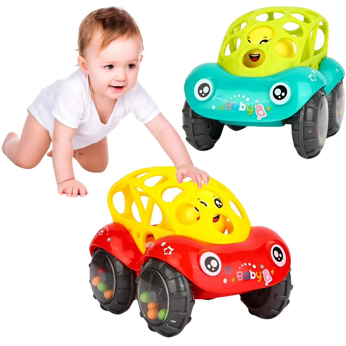 Baby Car Rattle Rattle Toy Car – KangooKids