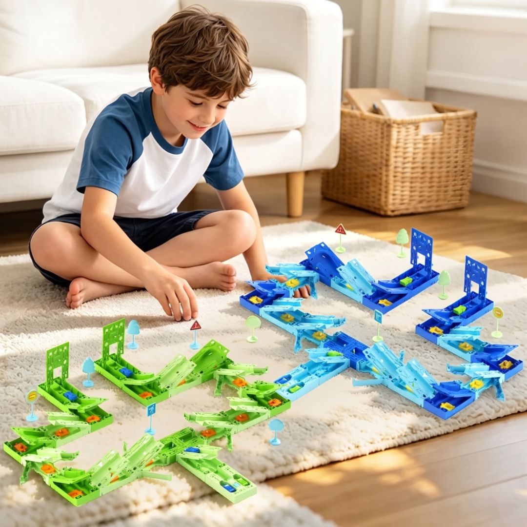 GravityRacer - Build & Race Adventure Set