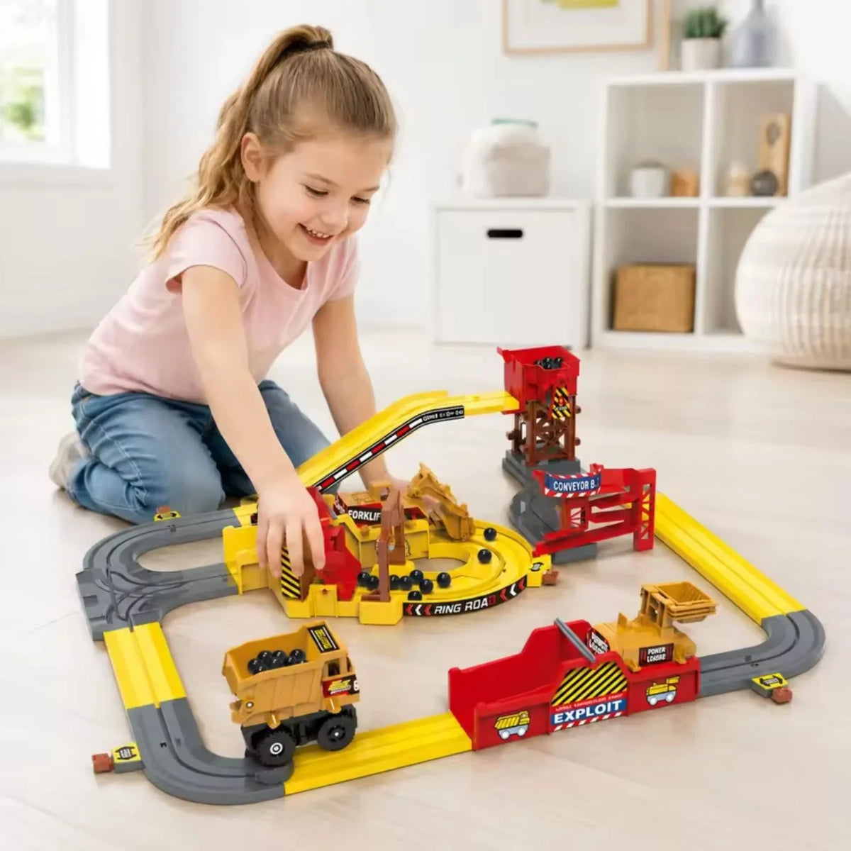 QuarryQuest - Electric Construction Track Set
