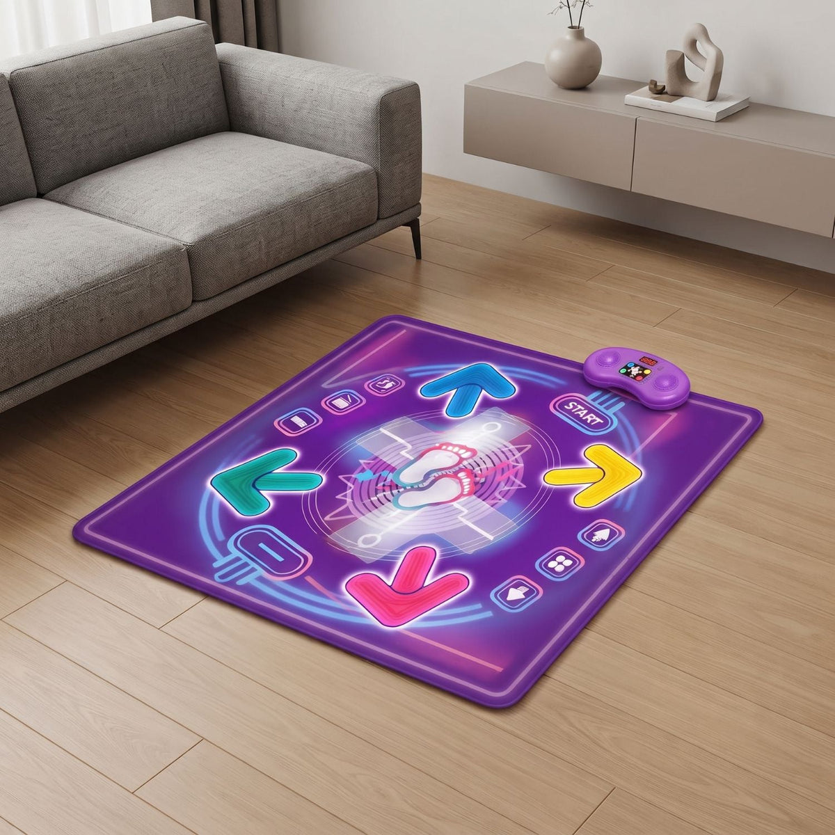 DanceGlow - Interactive LED Musical Dance Mat