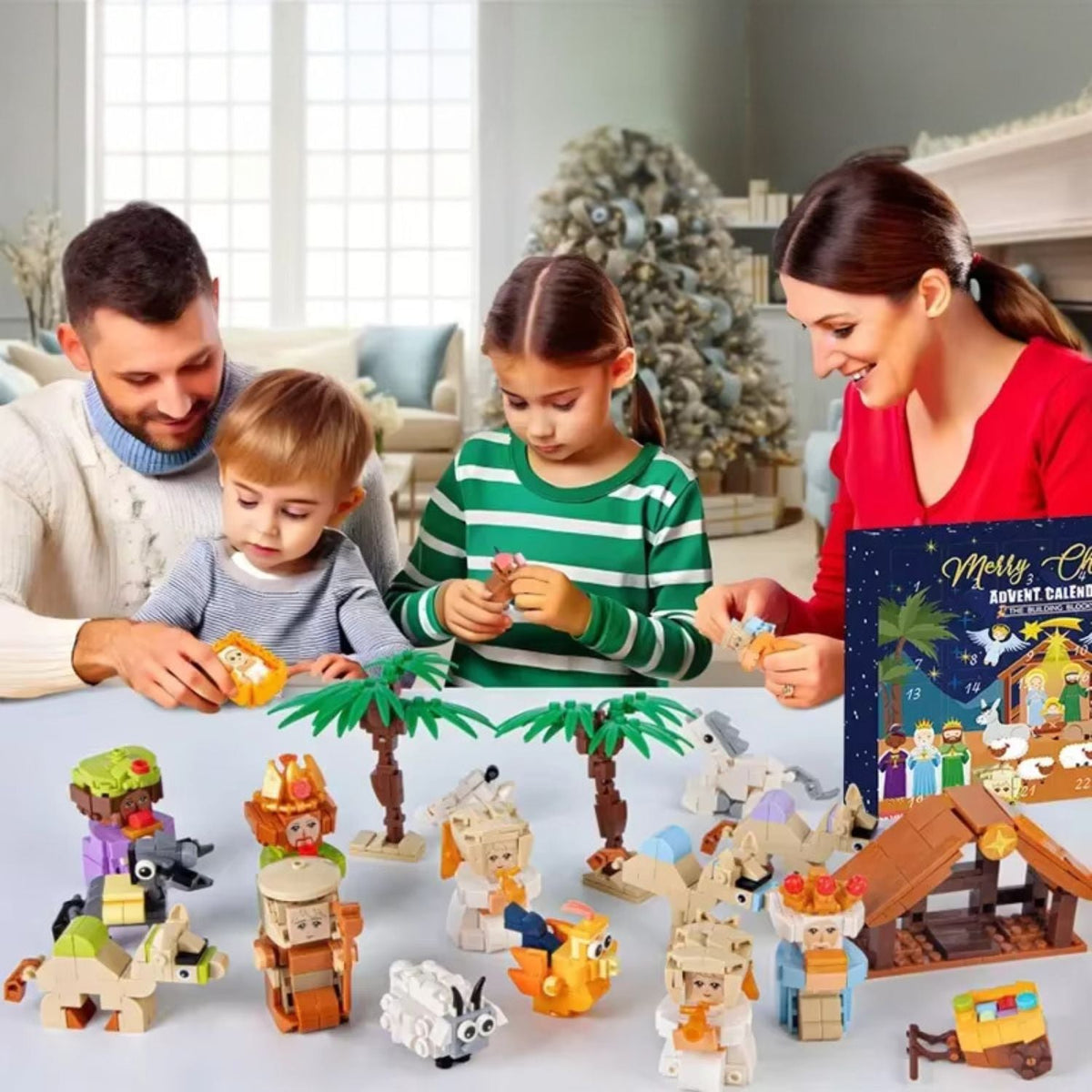 MerryBlocks - Nativity Building Advent Calendar