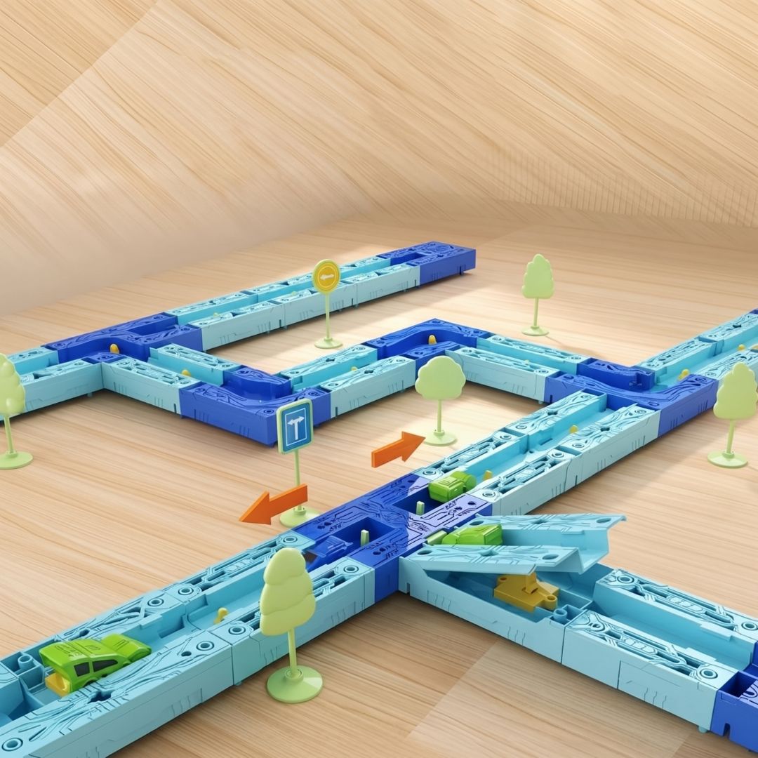 GravityRacer - Build & Race Adventure Set