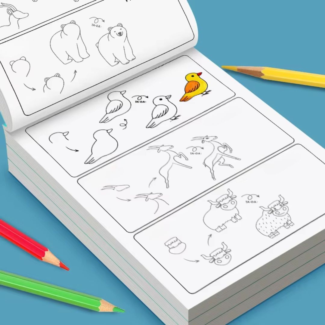 LittleArtist - Learn to Draw Activity Book for Kids
