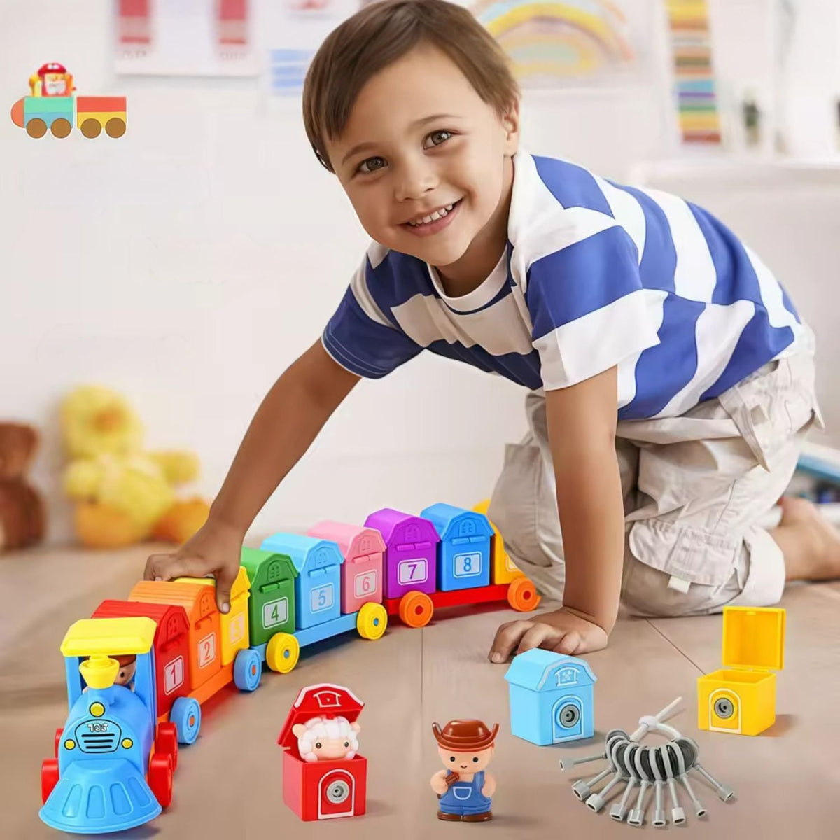 NumberExpress - Kids' Learning & Matching Train
