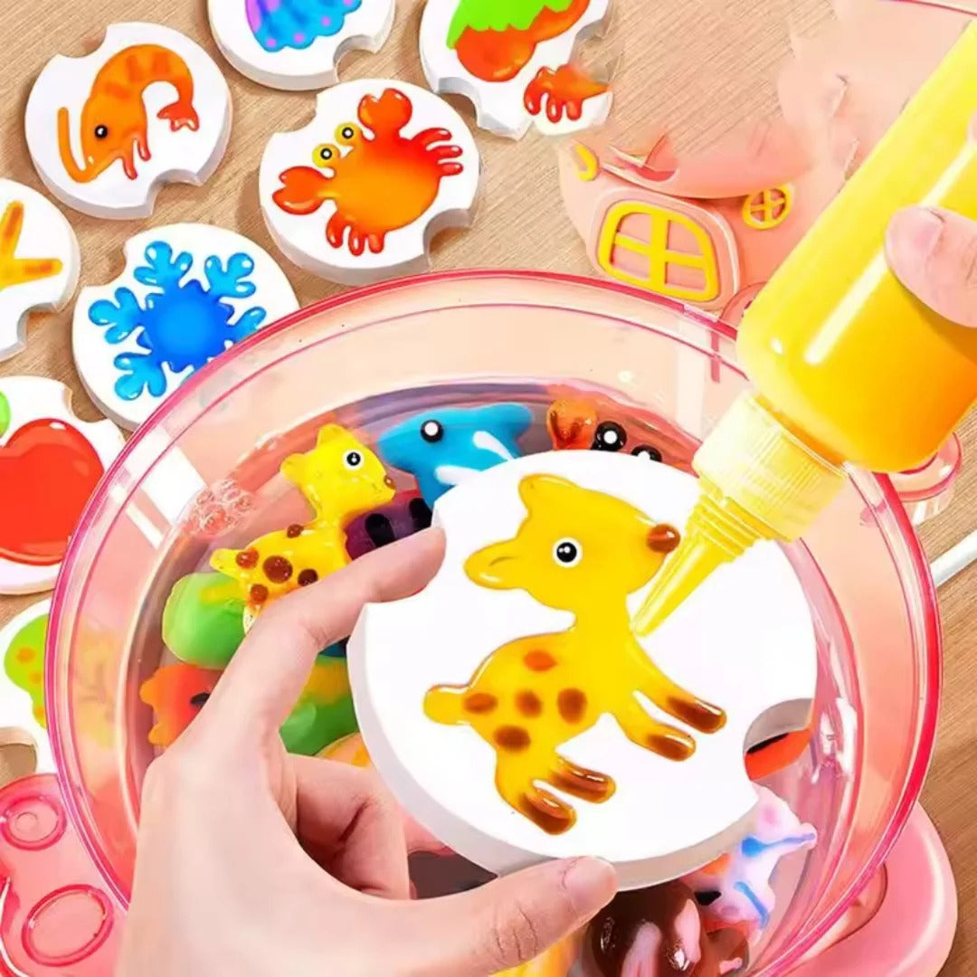 3D cooking set for creating unique figures