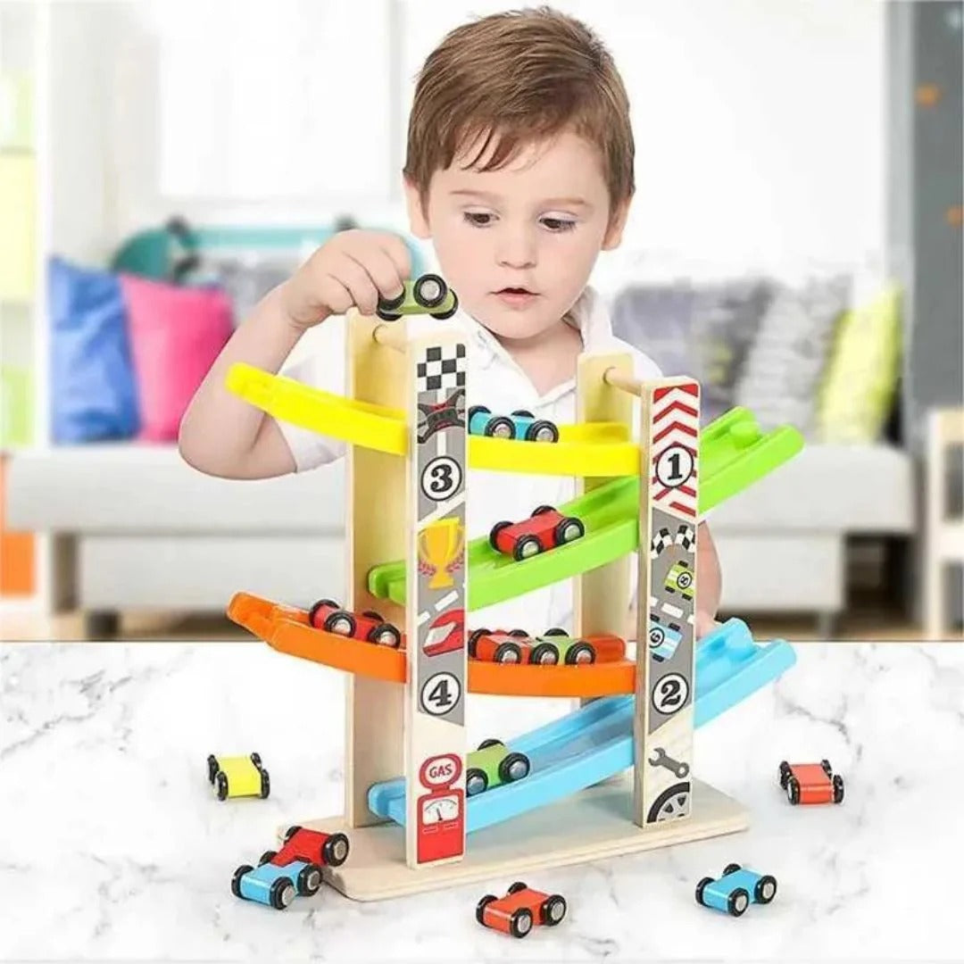 Racing Ramp – Classic car racetrack for children – KangooKids