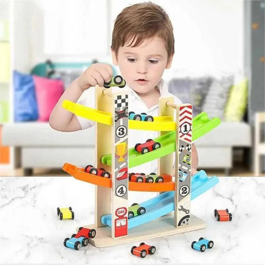 Racing Ramp – Classic car racetrack for children