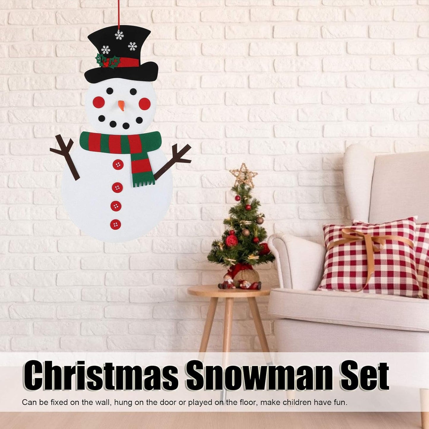 Snowman Felt Board