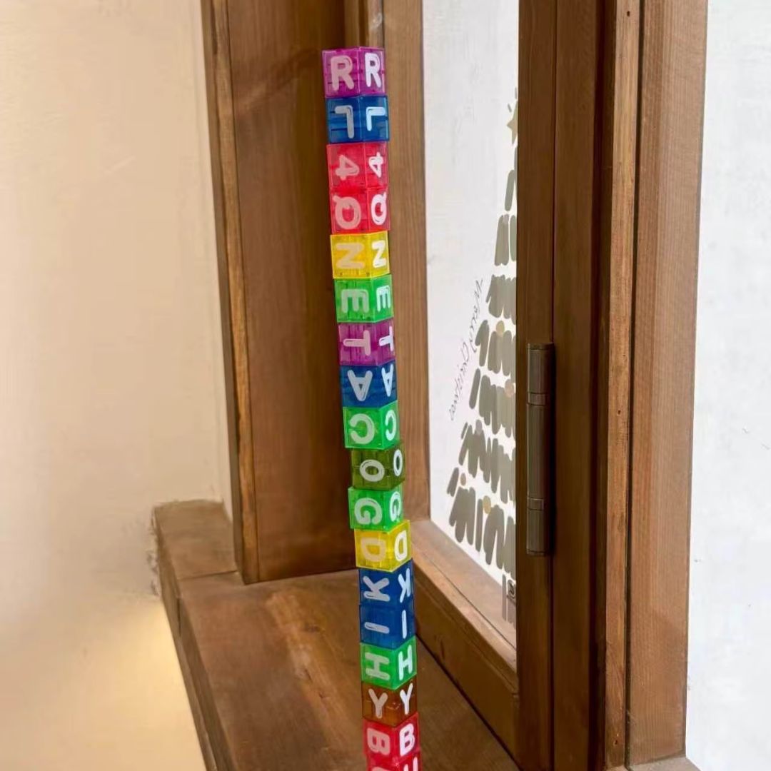 LearnCubes - Magnetic Letters & Numbers Learning Set for Kids