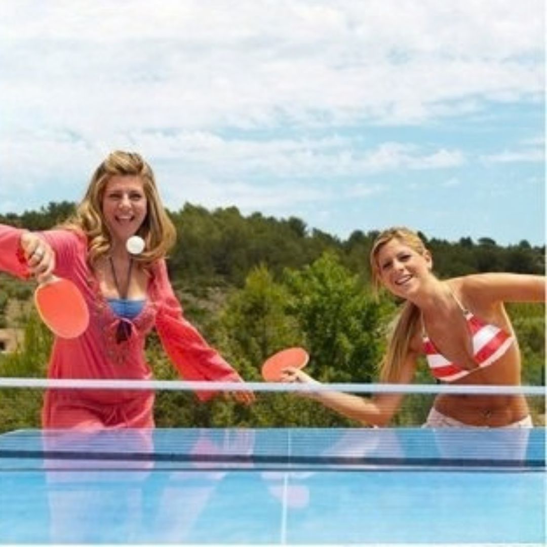 PaddlePop - Portable Retractable Net Game Set