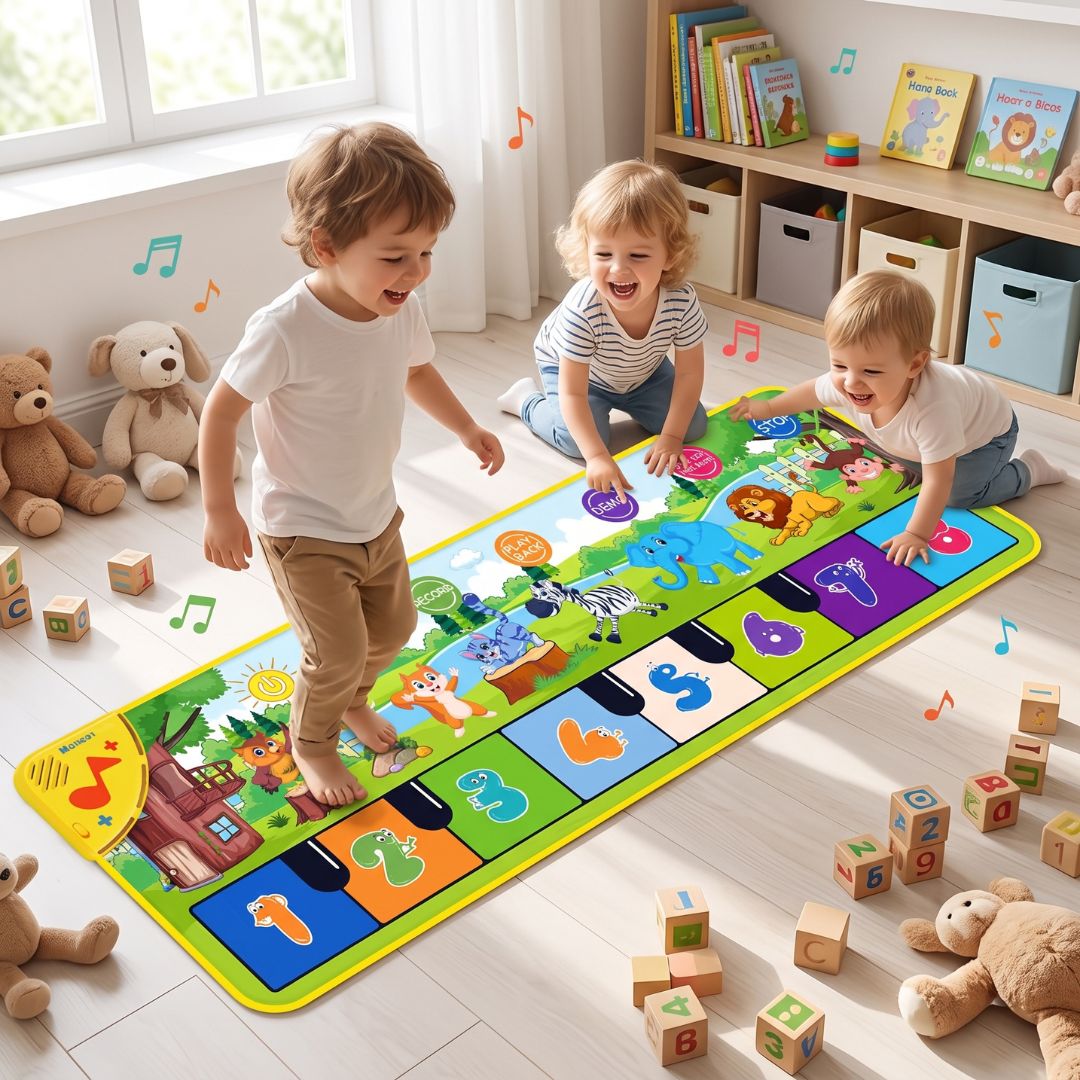 MusicStep - Interactive Piano Play Mat for Kids