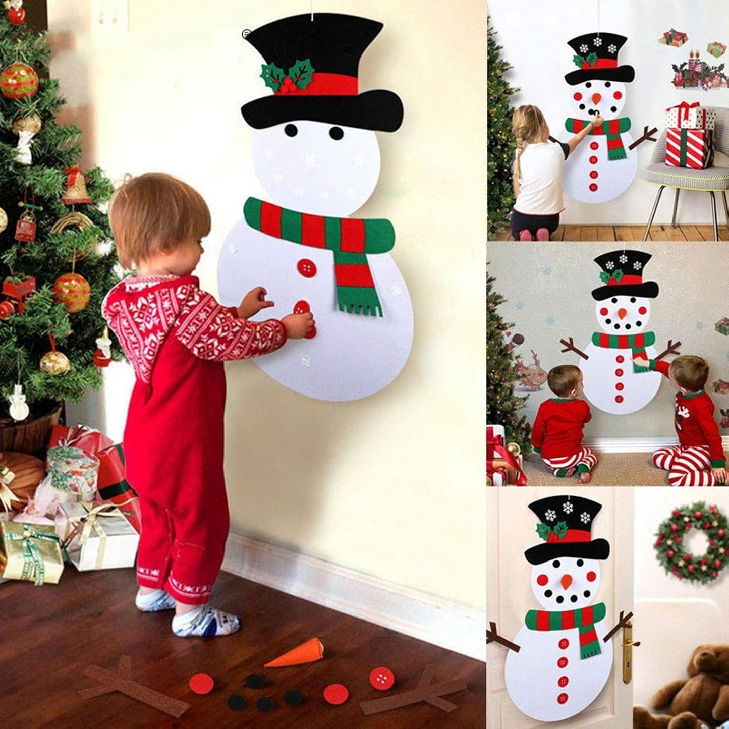 Snowman Felt Board