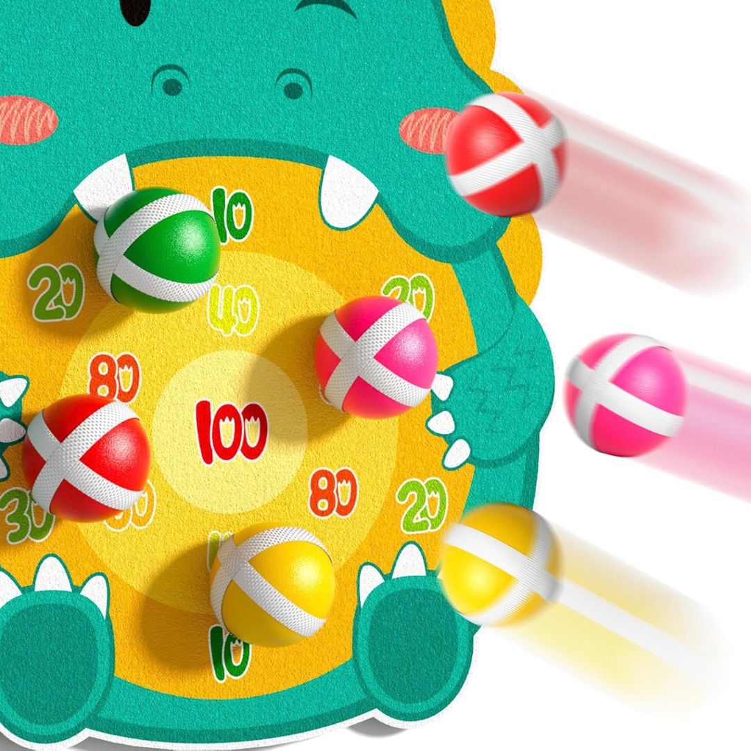 DinoBlast - Sticky Ball Target Game