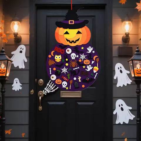 PumpkinMagic - DIY Halloween Felt Witch
