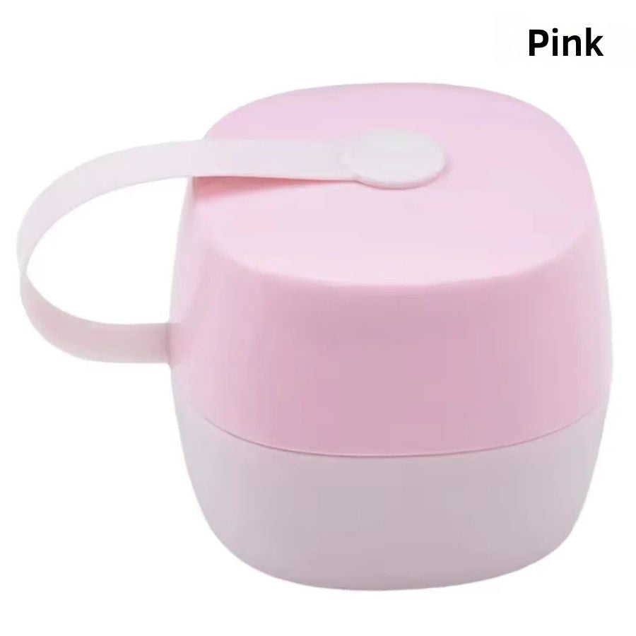 Pacifier box with lid