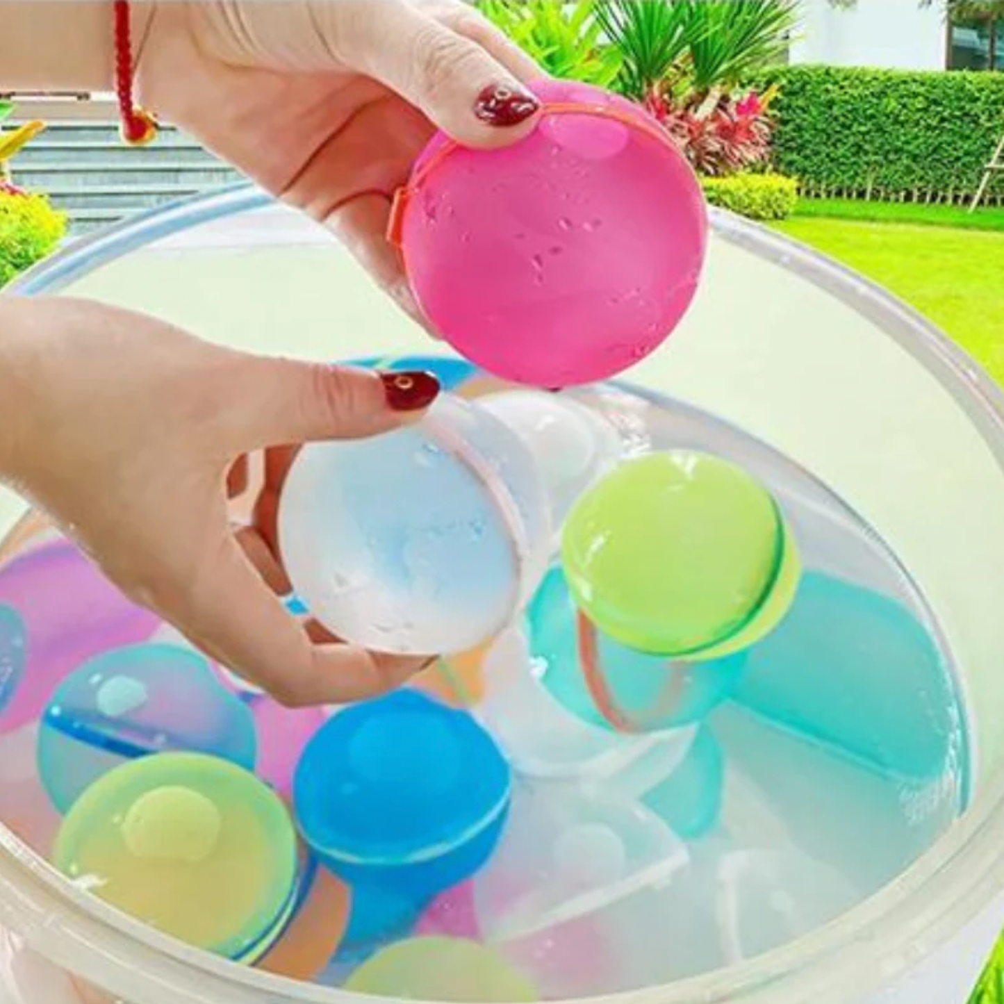 SplashFun - Magnetic Reusable Water Balloons