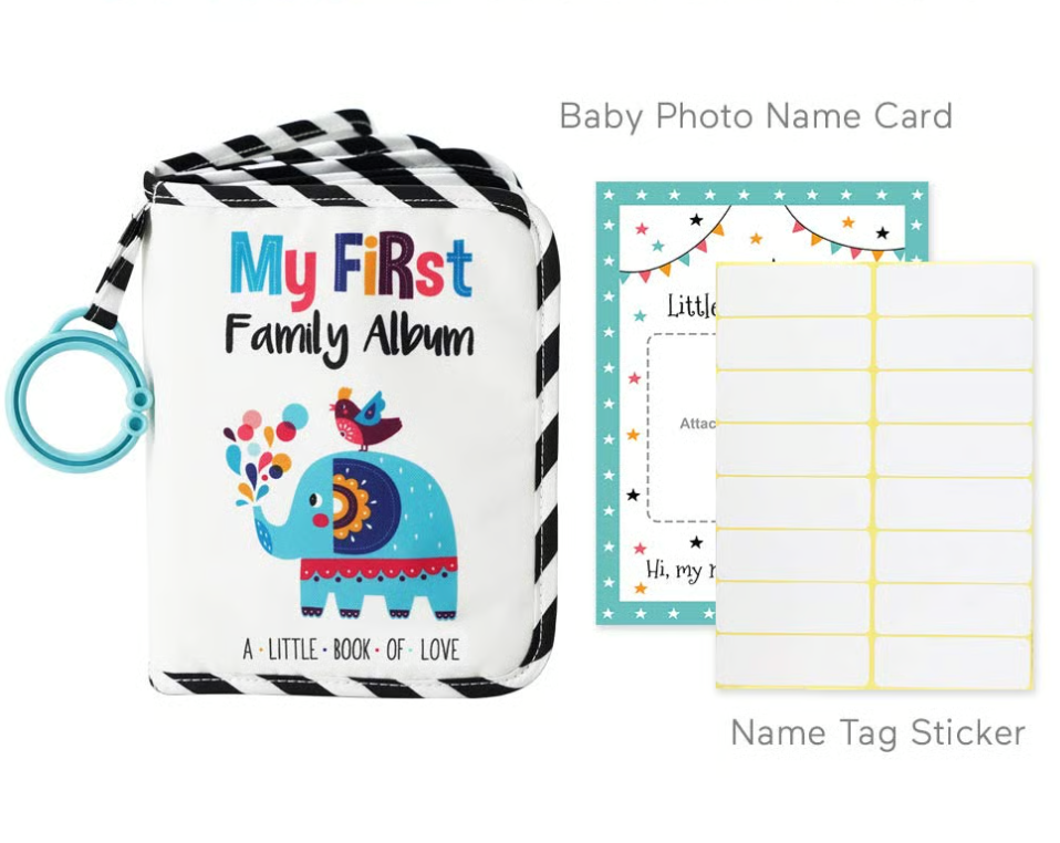 Personalized Soft Baby & Family Photo Album