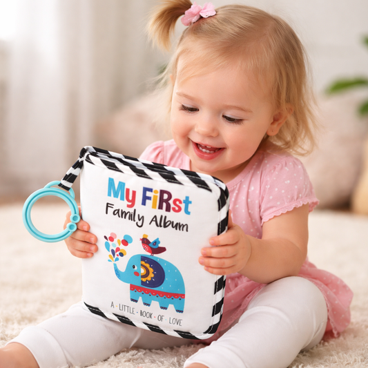 Personalized Soft Baby & Family Photo Album